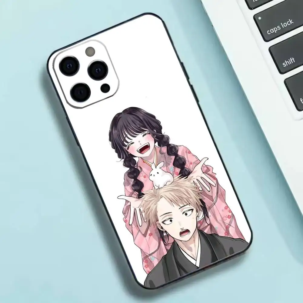 Coque de téléphone The F-Fragrante Flower Blooms with Dignity pour iPhone 17,16,15,14,13,12,11 X XR Plus, coque noire en Silicone souple