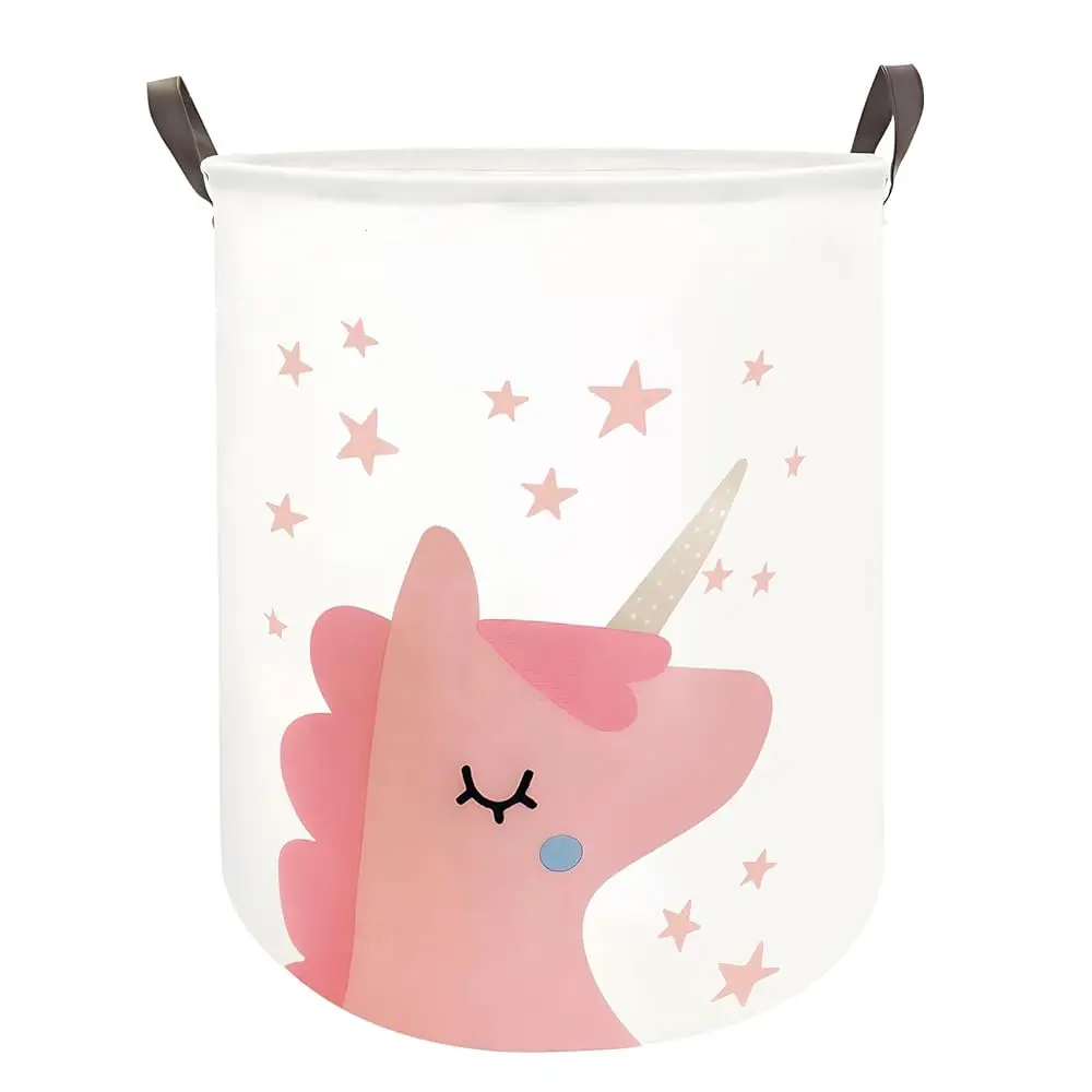 

Детская корзина для белья для девочек и мальчиков, милая корзина для белья для малышей, водонепроницаемая складная большая корзина для хранения, контейнер для игрушек для детской комнаты