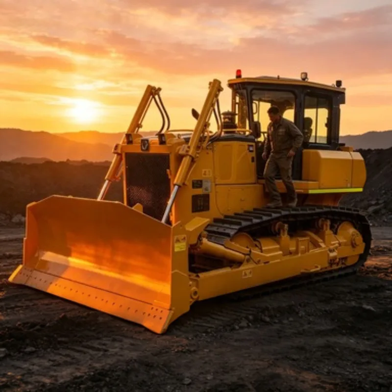For Earthmoving Grading Tracked Dozer Bulldozer Earthmoving Equipment 220HP Dozer with U-Blade for Sale Use Project