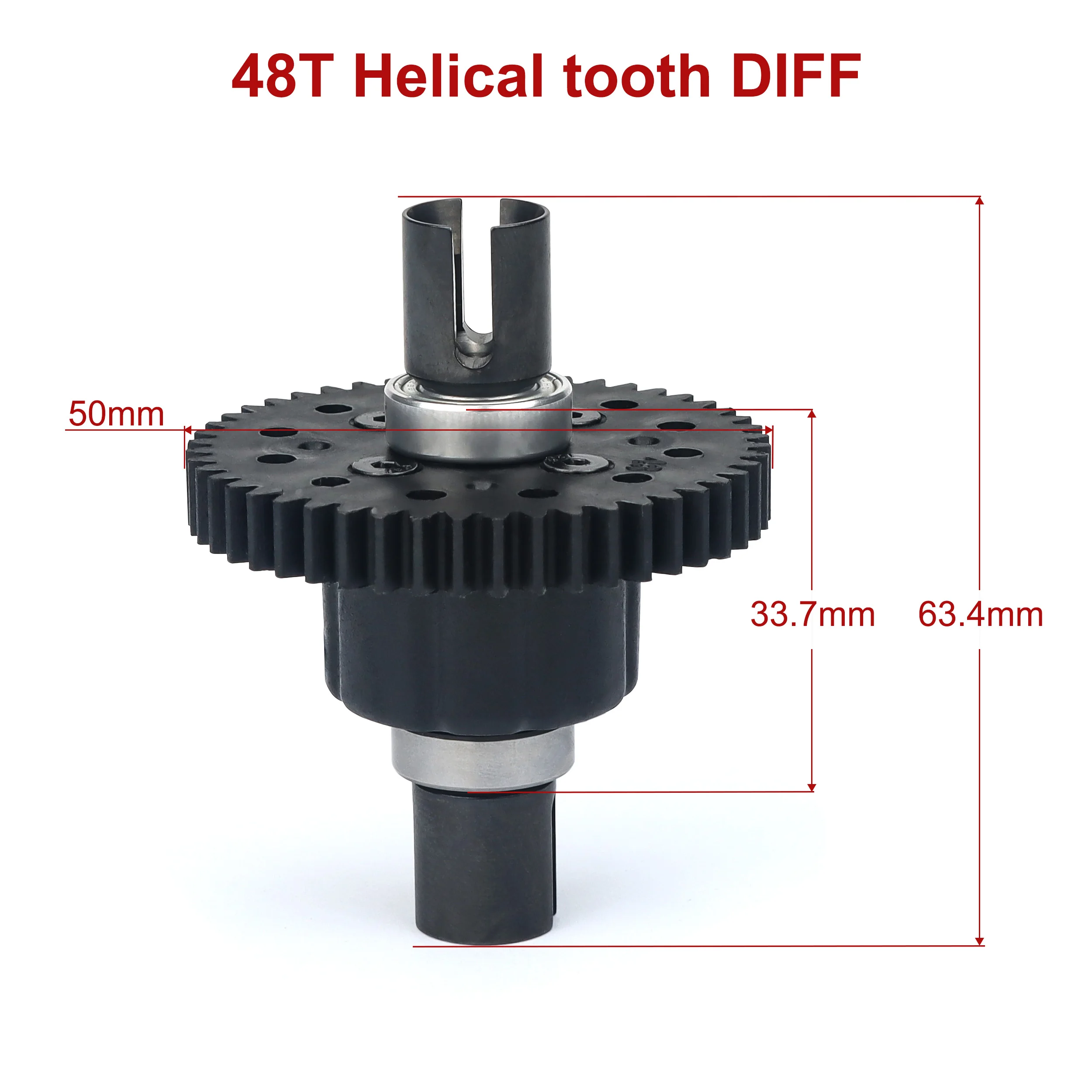48T M1 Center Differential for 1/8 RC Car Buggy Truck Truggy SCT DF- Models 6684 ZD Racing 8474 Differential Kyosho Thunder