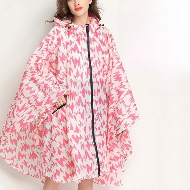 

Ultra-Light Portable Men's Women's Faionable Raincoat K29 Easy to Carry Polyester Fiber Raincoat for Adults