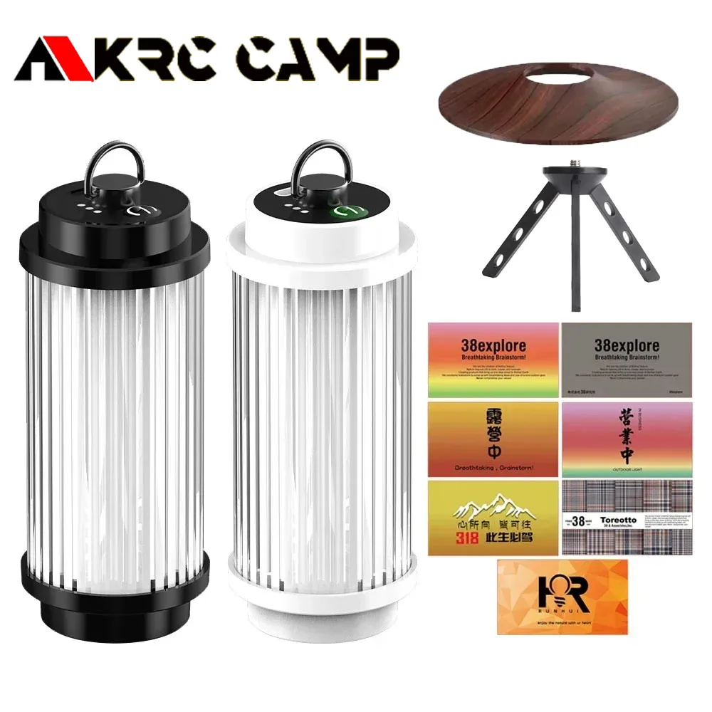 38 Lights 38 Explore Camping Lamp USB Rechargeable 5 Lighting Modes Tent Lantern Flashlights Outdoor Camping Atmosphere Light