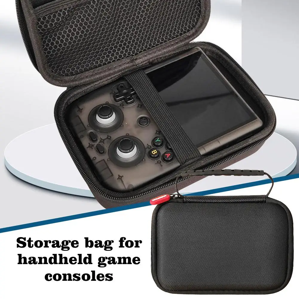 Suitable For RG406V Handheld Game Console Dedicated Storage Bag Large Capacity Thickened Anti-fall Cable Accessories Storage