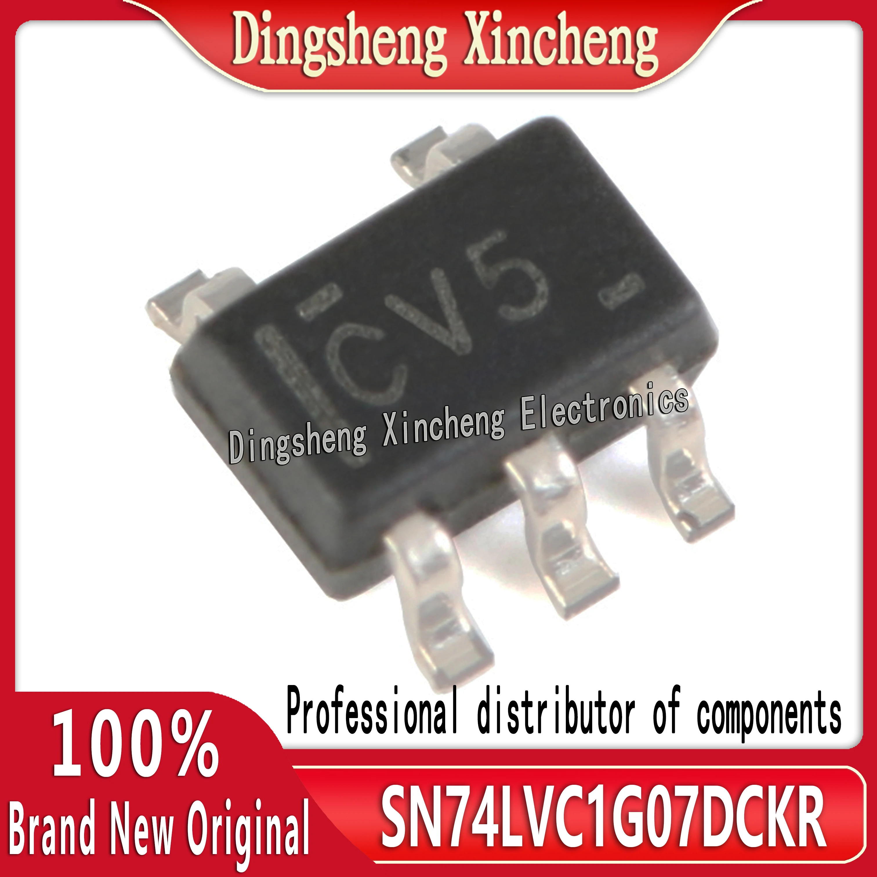 Tout nouvel original importé SN74LVC1G07DCKR sérigraphie CV5 SC-70-5