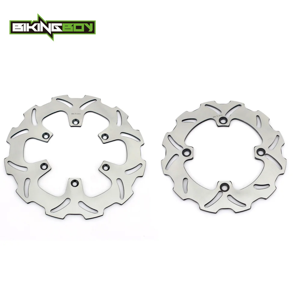 Front Rear Brake Discs Rotors For DR 650 SE 96 97 98 99 00 01 02 03 04 05 06 07 08 09 10 11 12 13 14 15 16 17 18 19 20 21 22 23