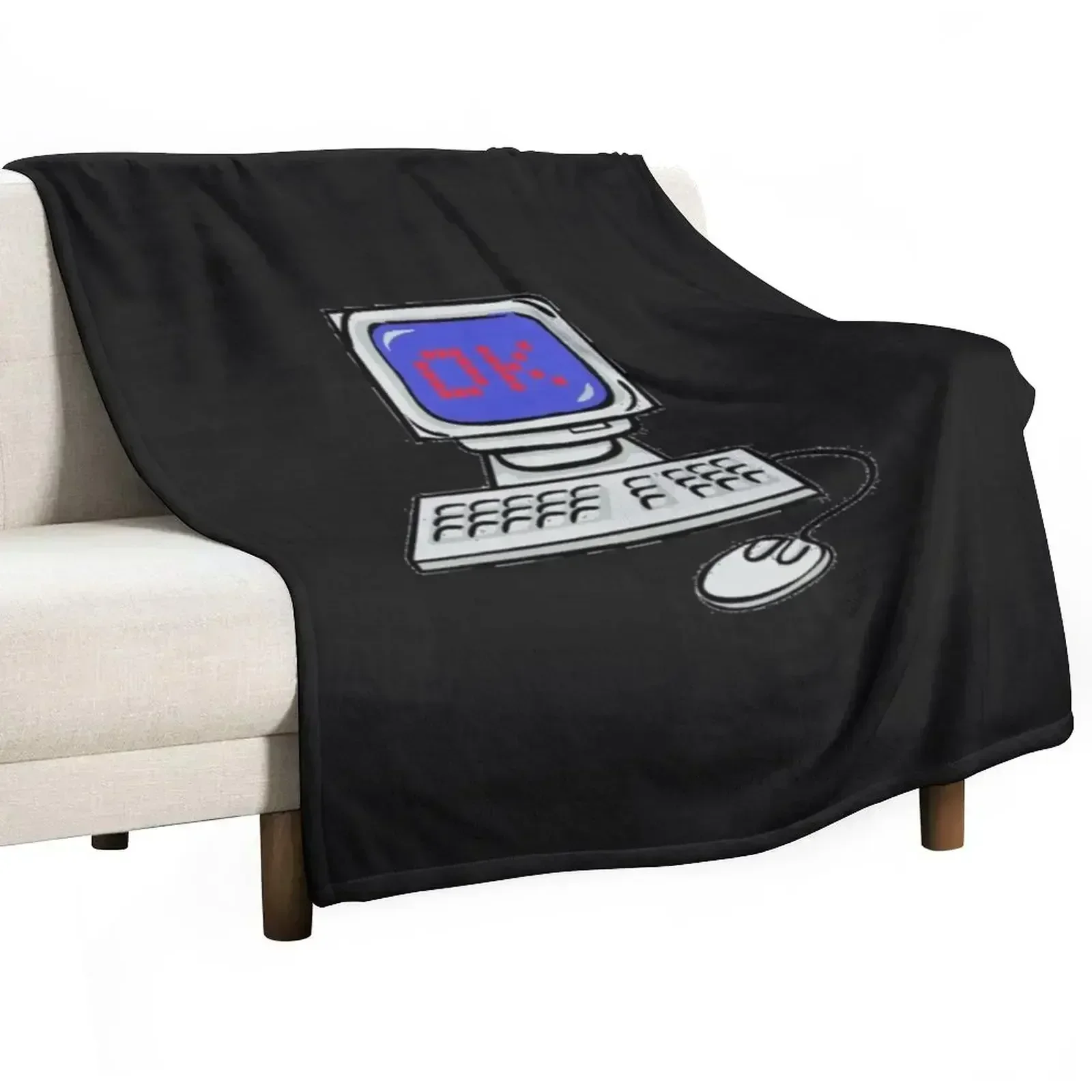 OK COMPUTER, radiohead inspired Throw Blanket Custom Softest Blankets For Sofas Hairys Comforter Warm Blankets