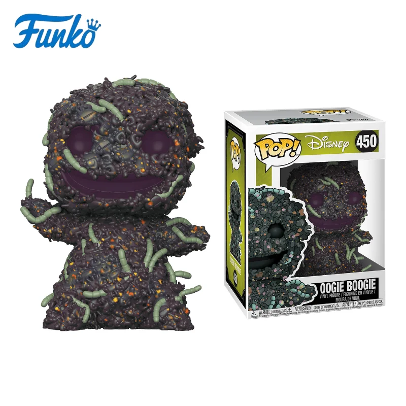 Funko POP 정품 크리스마스의 악몽 오기 부기 주변 트렌디 피규어 장식용 피규어 팬들을 위한 선물 모델