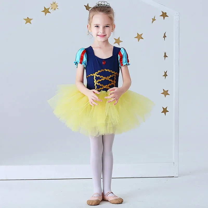 Baby Girl Ballet Dress Children Snow White Rapunzel Cinderella Elsa Anna Frozen Dress Kids Birthday Party Christmas Costume