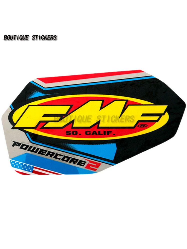 Exquisite Decal FMF Exhaust Replacement Decal - Powercore 2.1 Waterproof PVC Decal