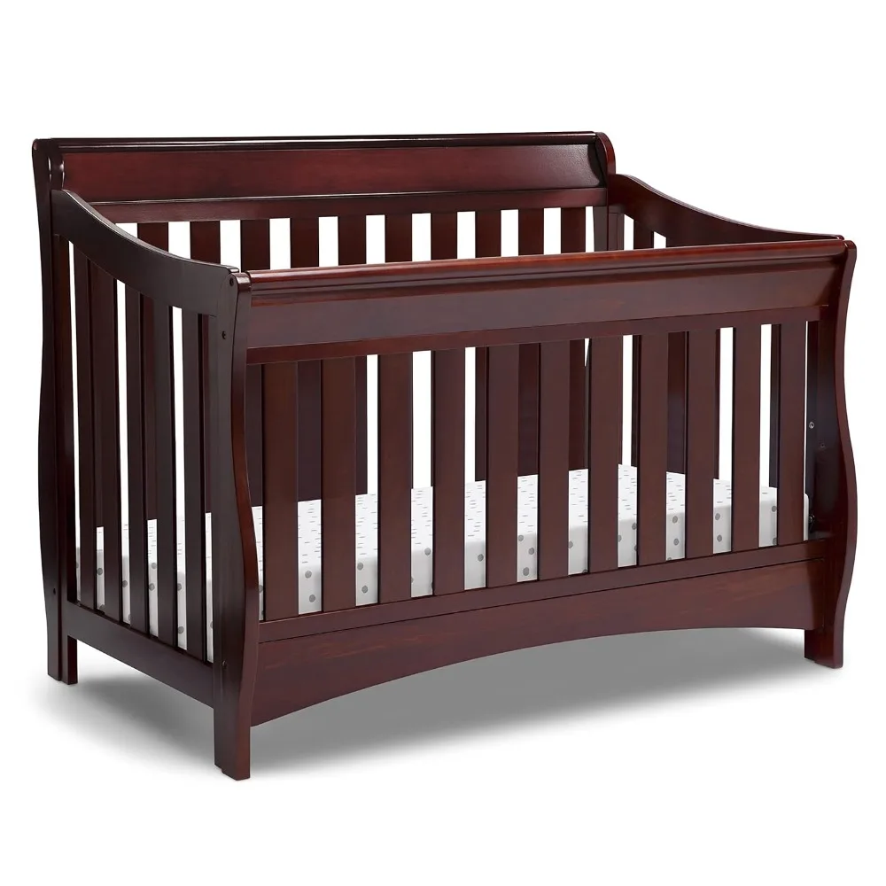 

Series 4-in-1 Convertible Baby Crib, Black Cherry Espresso