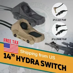 New Tactical AXON SYNC Dual Switch Upgraded NGAL LA-23 SF Flashlight Plug 7