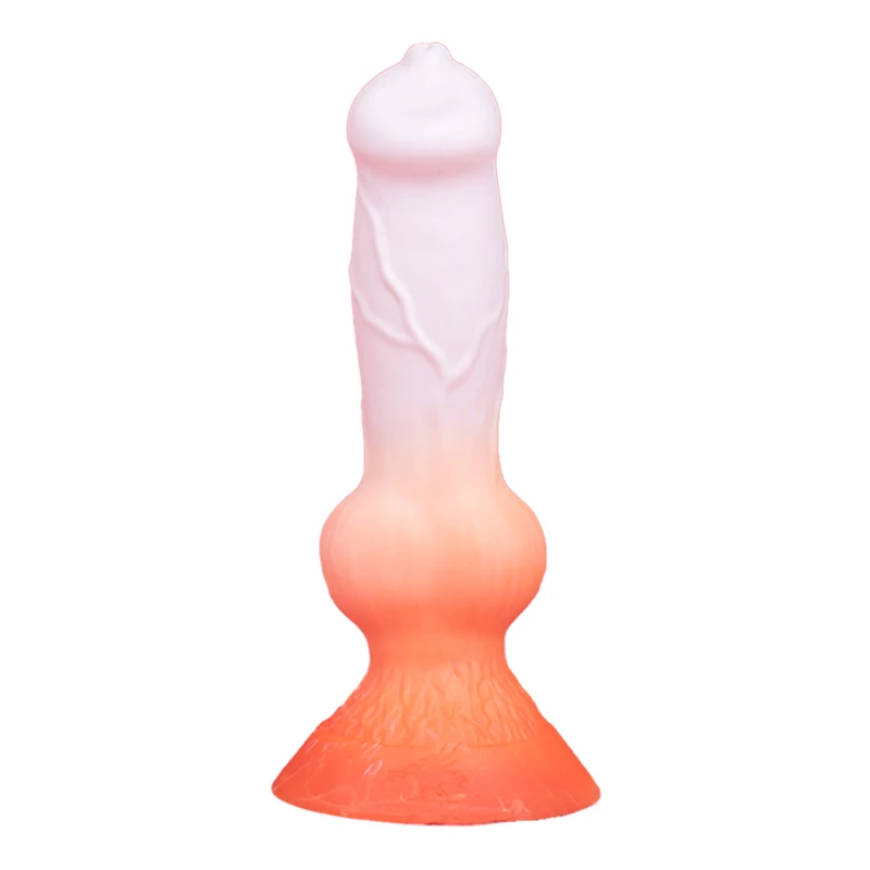 Nothosaur NICOS Animal grande lobo consolador eyaculación pene silicona perro nudo grande tapón Anal juguetes sexuales masturbador para mujeres/hombres