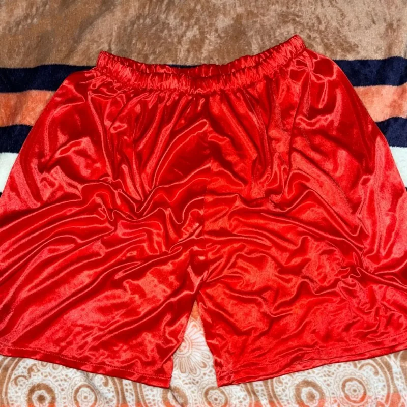 Women Man One-Piece Soft Touch Super Slip Shorts Pajama Party Show Sleep Wear Light Weight Anti-Wrinkle Underpants Underwear
