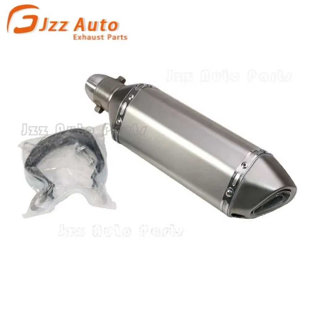 Jzz High Quality Motorcycle parts Exhaust Modify universal Exhaust pipe motorcycle Muffler systems 51mm