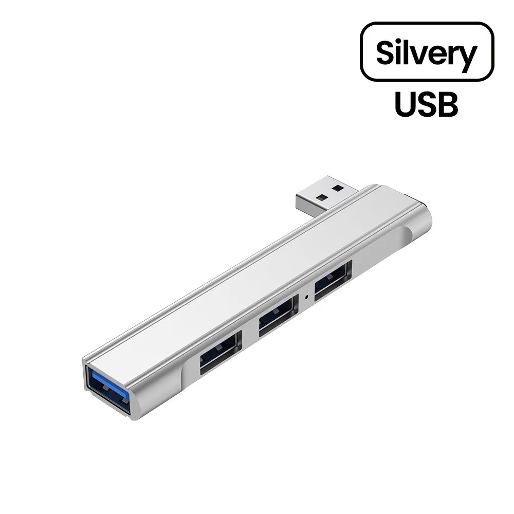 

High Speed 4 in1 Port HUB 4 USB Ports 5Gbps Type-C Splitter Plug and Play Computer Accessories Laptop Docking Station