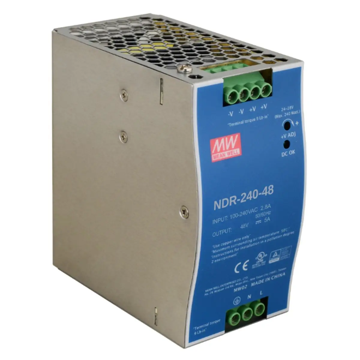 

NDR-240-48 Switching Power Supply