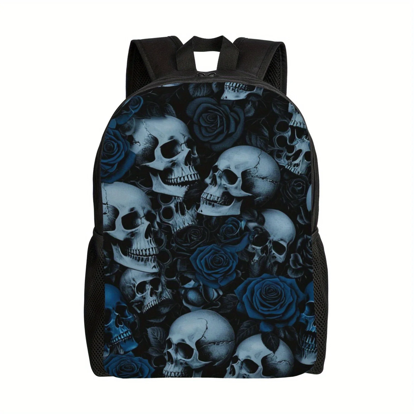 

Abyss Skull Casual Backpack, Men's and Women's Lightweight Shoulder Bag, Large Capacity Computer Laptop Bag School Bag