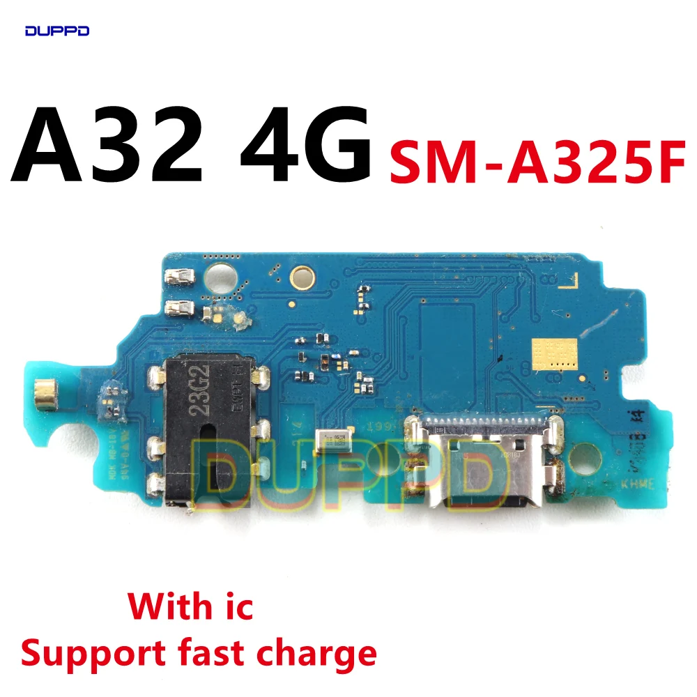 For Samsung Galaxy A32 4G 5G A325F A325 A326B Dock Connector USB Charger Charging Port  Mainboard Main Mother Board Flex Cable