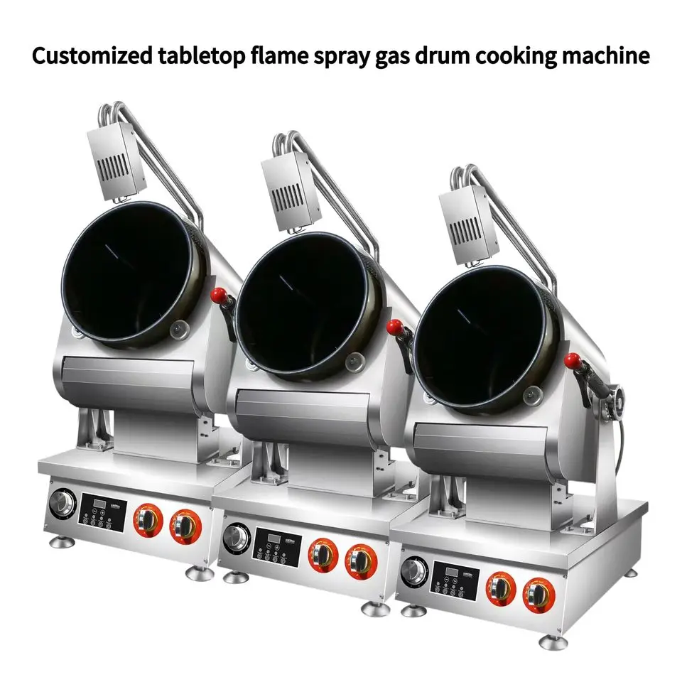 Smart Intelligent Commercial Cooking Robot Automatic Fried Rice Wok Stir Fry Machine for Restaurants