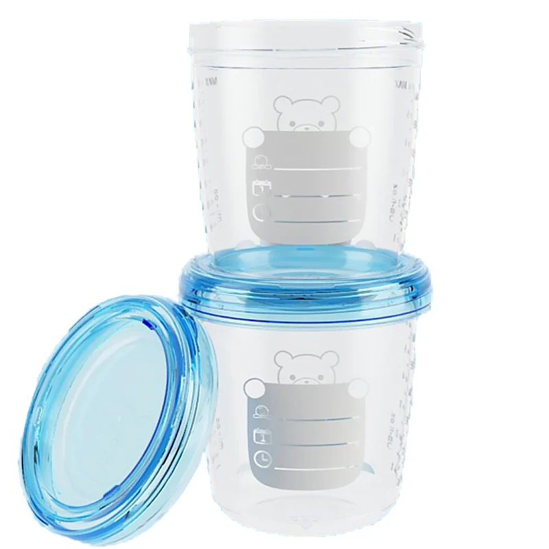 1-2PCS Portable Baby Food Storage Box Essential Cereal Infant Milk Powder Box Toddle Snacks Container Travel Stackable Container