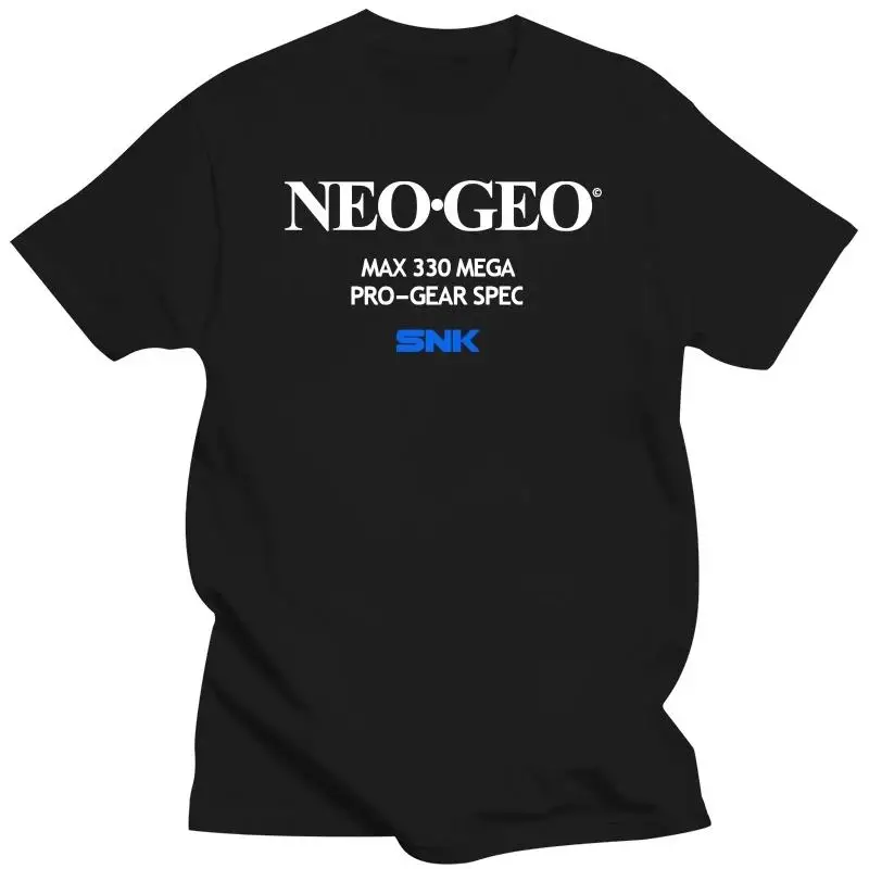 new model Comfortable Funny Fatal Fury Neo Geo Startup Screen T-Shirt Men Women Crewneck Pure T Shirt Classic T Shirt Gift Ide