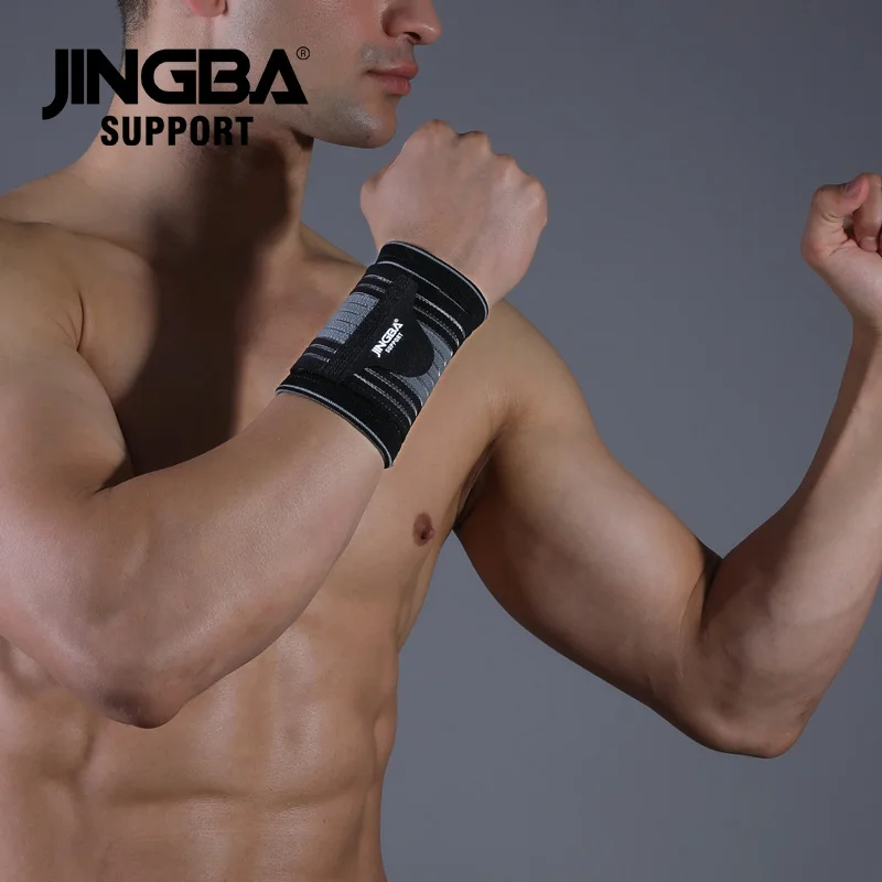 1 Pc Elastic Adjustable Wrist Band Support for Weightlifting Basketball 7114A