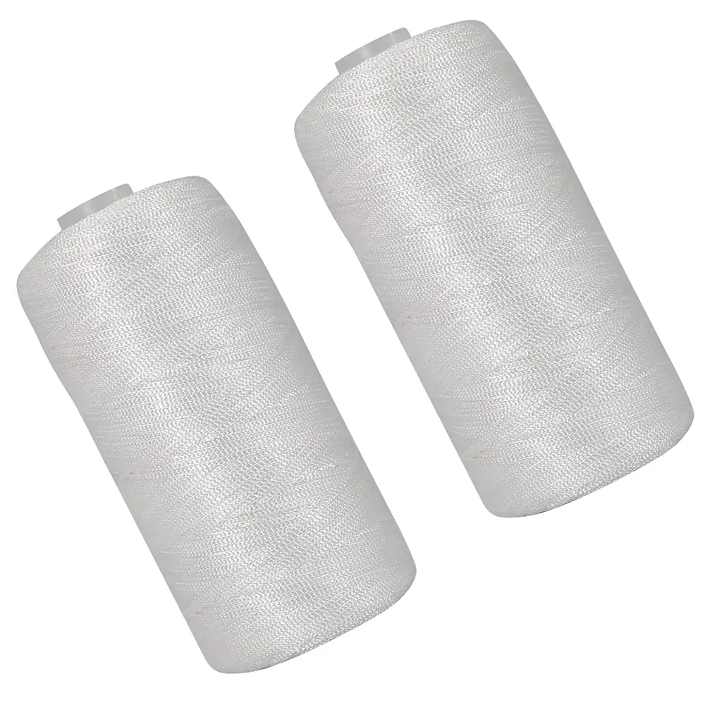 

2 PCS 200g Summer Sun Hat Yarn for Crocheting, Ice Linen Silk Hand Knitting Light Body Yarn, Polyester Hollow for DIY Summer