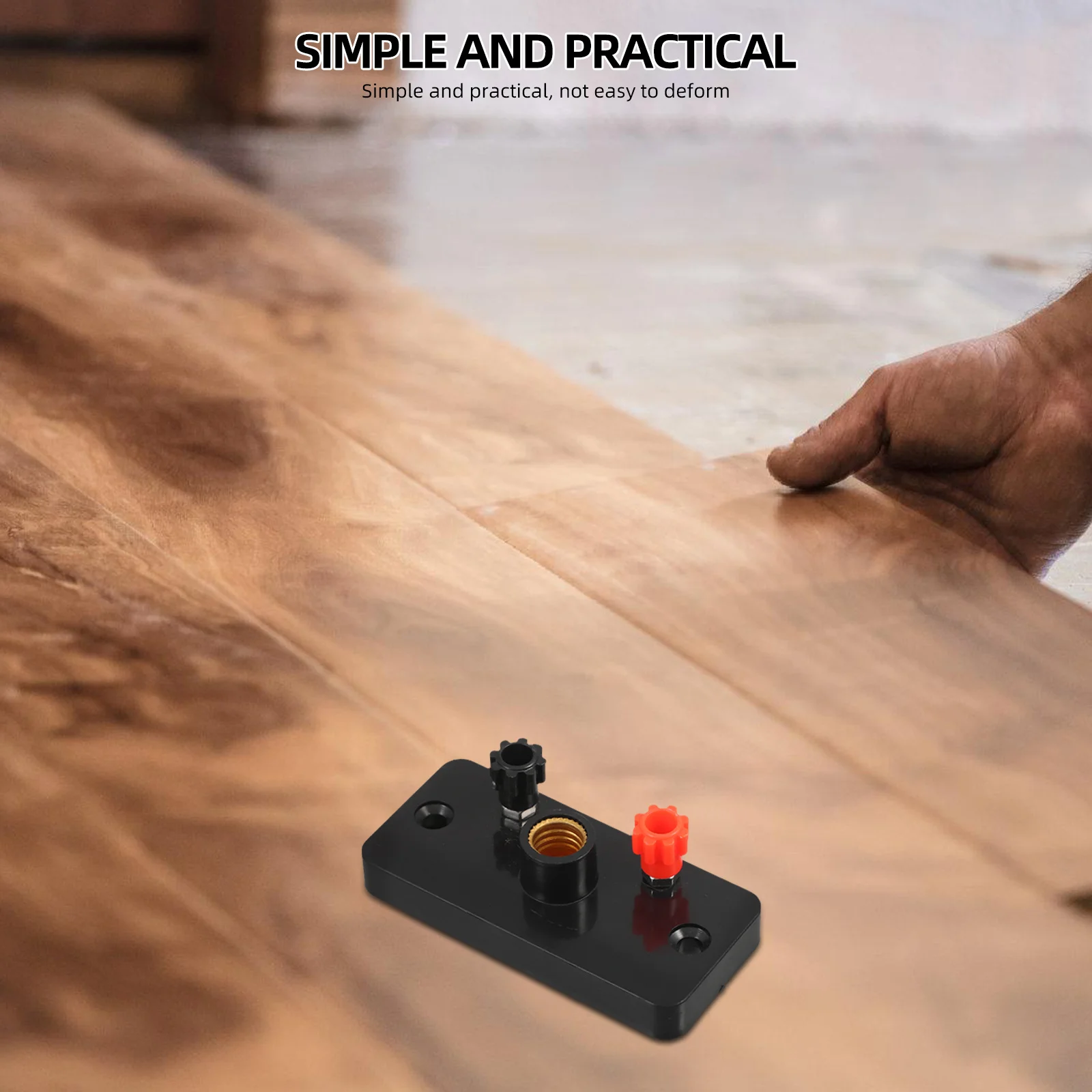 6Pcs Plastic Lamp Base with Copper Contacts Physics Laboratory Equipment for Student Experiment Learning Set Plastic Lamp Base