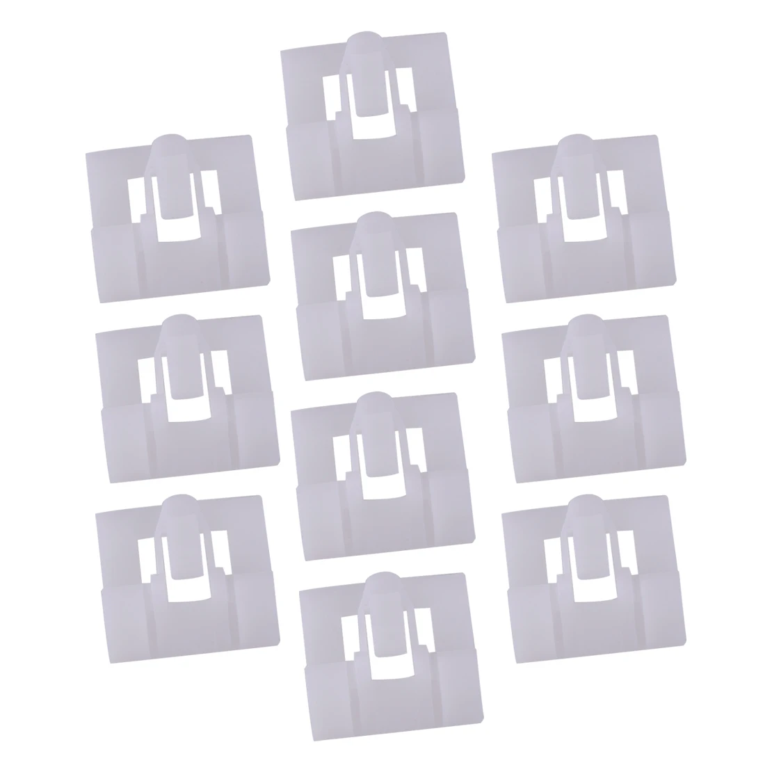 

91510-SR3-003 100pcs White Window Belt Moulding Clip Retainer Fastener Nylon Fit for Honda Civic 1992 1993 1994 1995