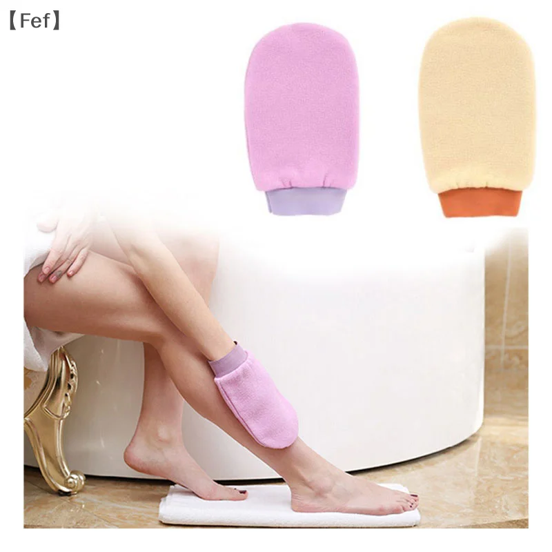 

Shower Spa Exfoliator Two-sided Bath Glove Body Cleaning Scrub Dead Skin Removal