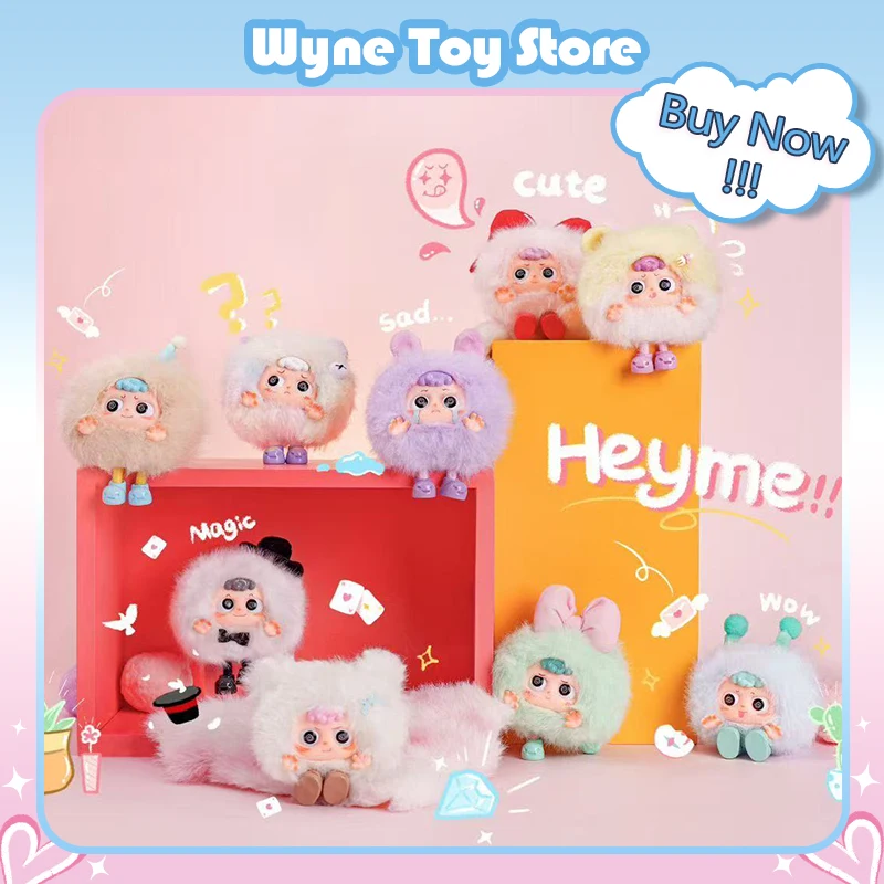 

Новый оригинальный Heyme Dear Little Ghost Series, плюшевая слепая коробка, милая кукла, брелок для снятия стресса, аниме-фигурка, трендовая игрушка в подарок