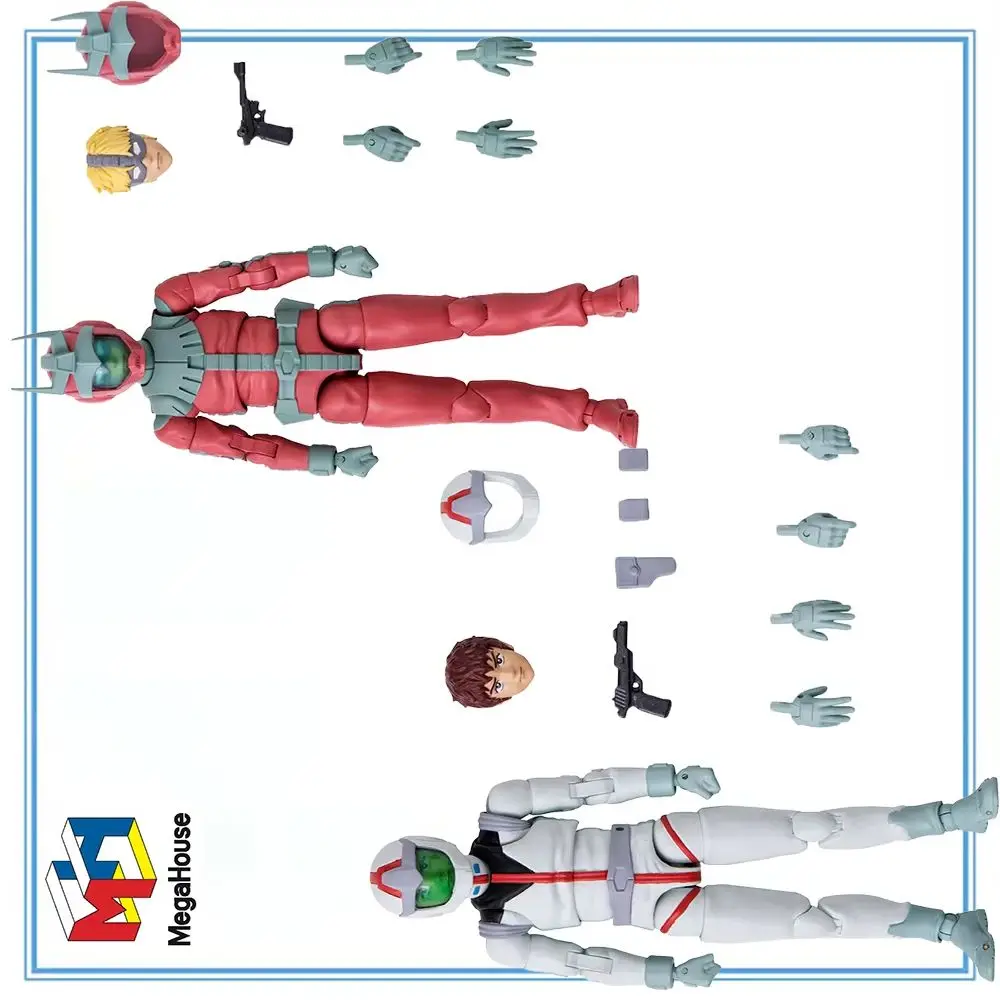 

100% Original MegaHouse G.M.G. Collection Earth Federation Forces Kidou Senshi Gundam Amuro Ray Principality of Zeon Char Aznabl