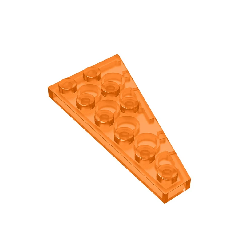 Gobricks GDS-551 Wedge, Plate 6 x 3 Left  compatible with lego 54384 pieces of children\'s DIY Building Blocks Technical