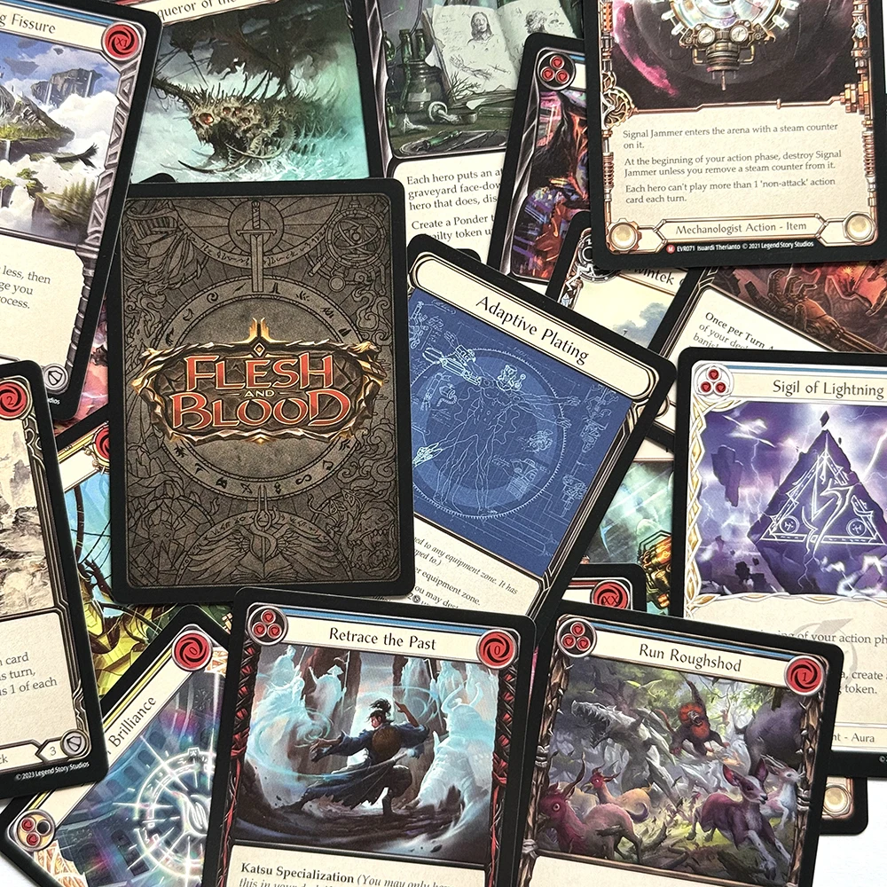 flesh and blood card size Dragon Shield - Matte Art - Flesh and Blood - Standard Size - 100pk