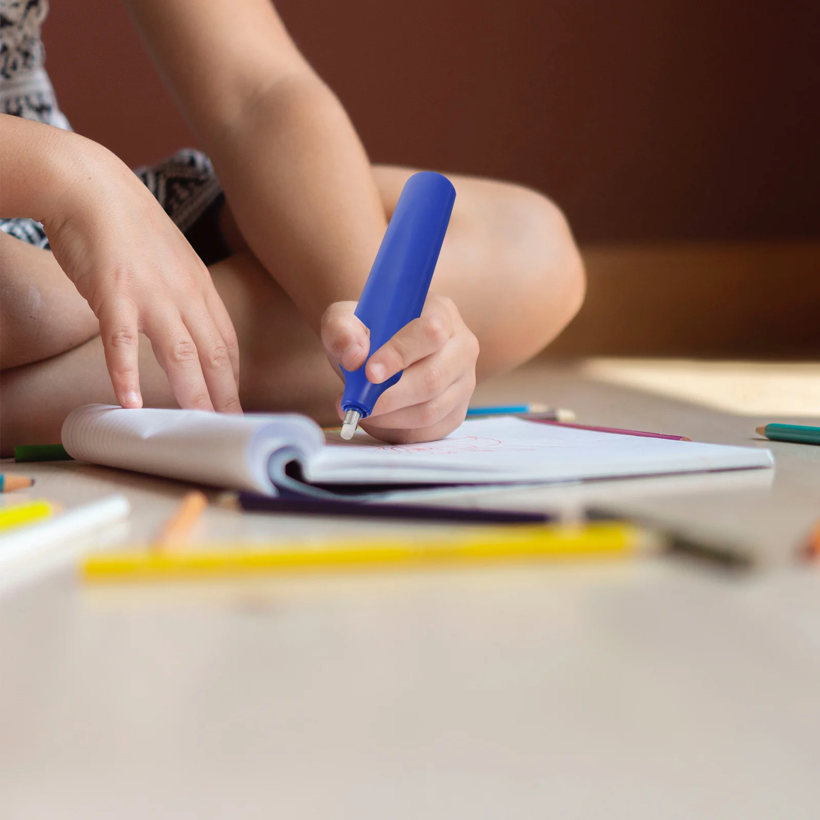 Borradores escolares de goma con núcleo de repuesto, suministros Kawaii, utensilios de papelería moldeables mecánicos eléctricos, 100 Uds.