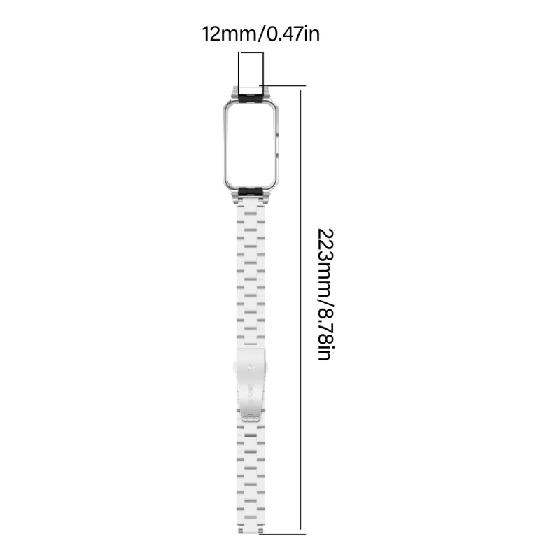 バンド10 9 8 .066A用の交換用バンドリストバンドステンレス鋼監視バンド