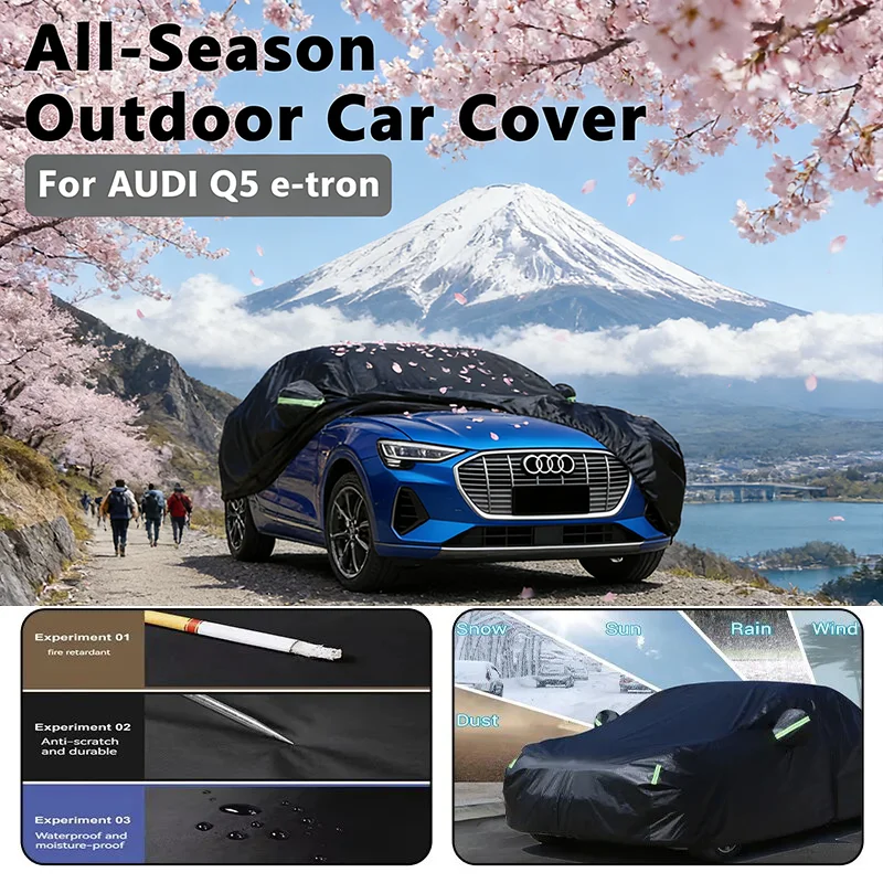 

All-Season Car Cover for AUDI Q5 e-tron - Outdoor Full Protection, Waterproof Dustproof Heat-Resistant