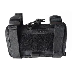Outdoor Tactical Arm Sleeve Map Pouch Case Documets Pocket Wrist Bag Zipper Storage Bag