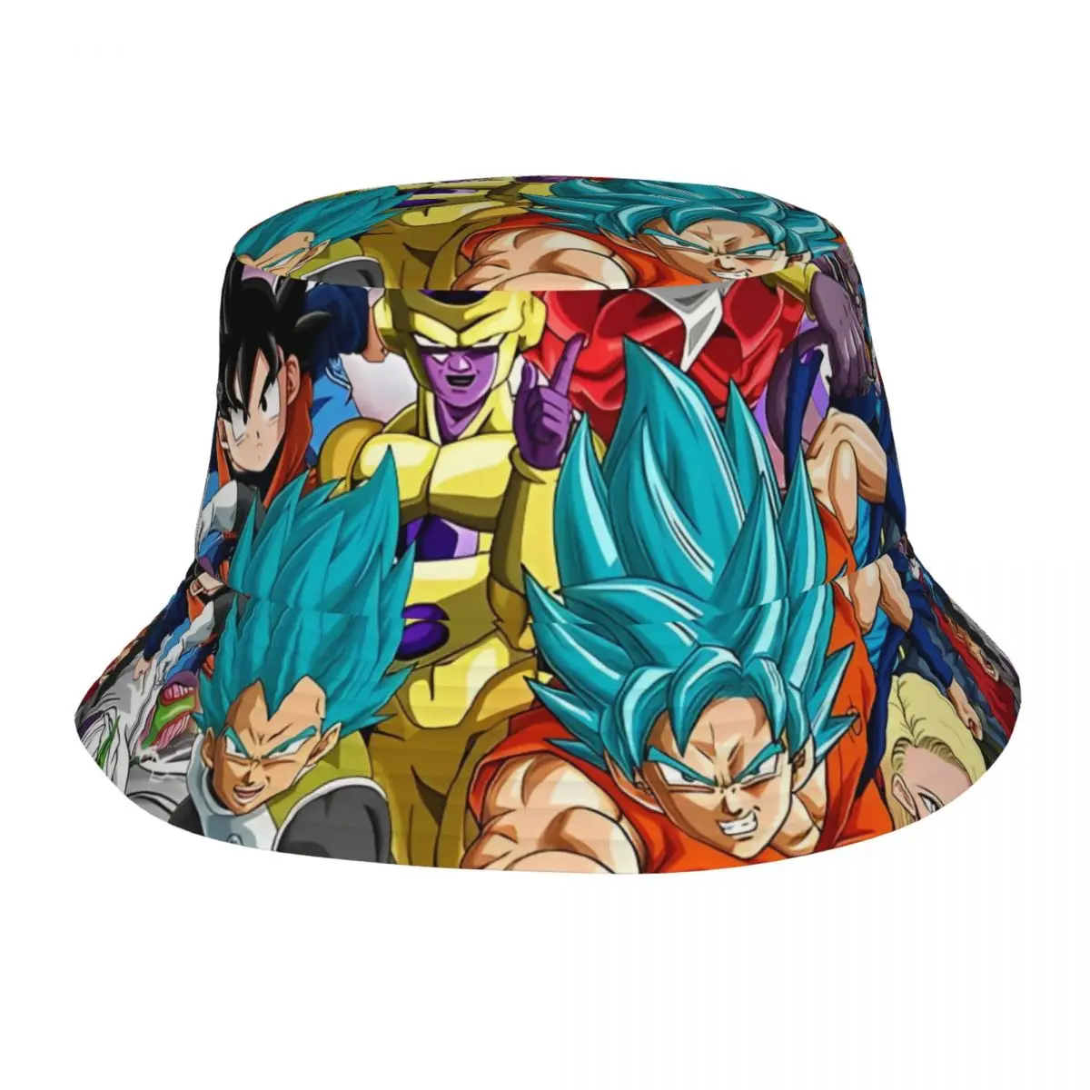 Hot Summer Headwear Dragon Ball Z Accessories Bucket Hats Hip Hop Unisex Hot Sun Hats Anime Session Hats Fishing Hat Outdoor