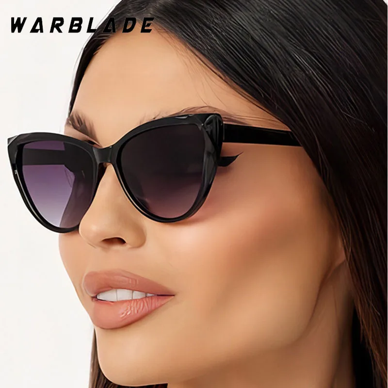 

Fashion Cat Eye Luxury Women's Sunglasses Trendy Brand Designer Sunglass Men Outdoor Traveling Driving Shades Female UV400 Очки