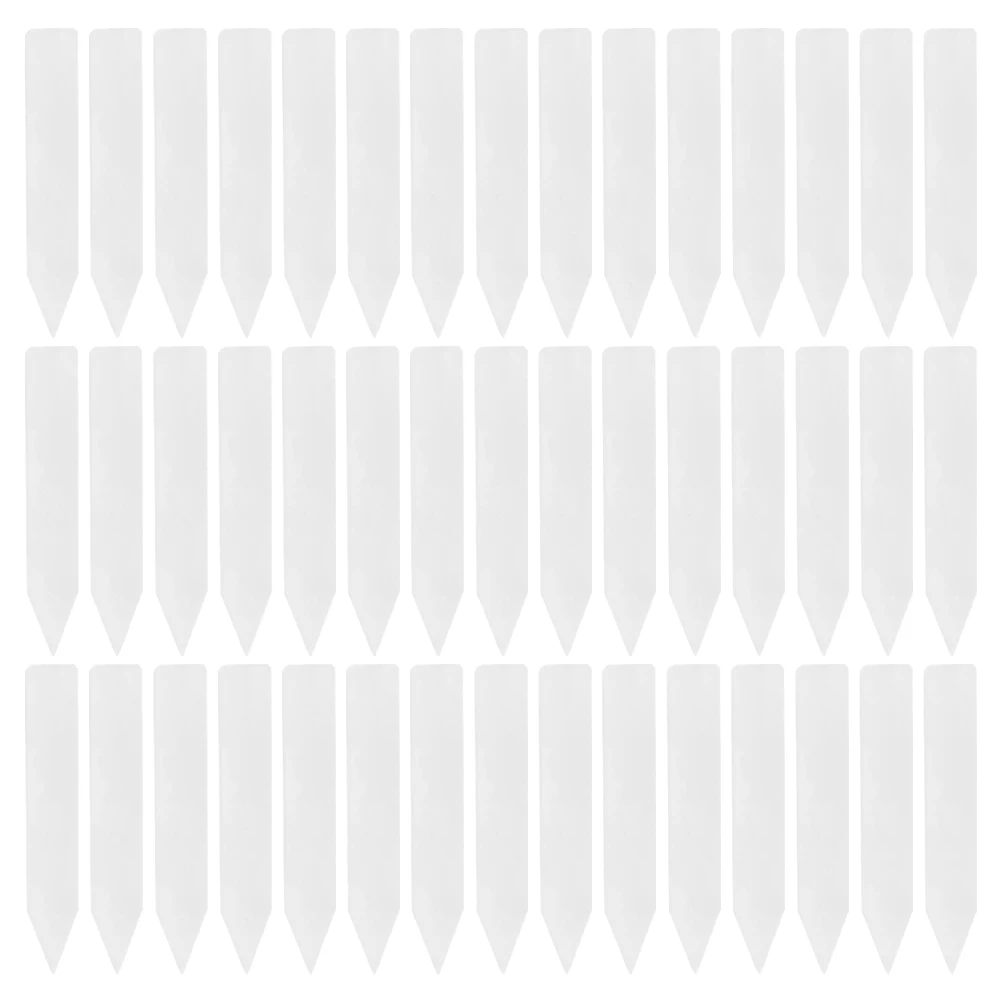 100 قطعة من ملصقات نباتات الحديقة مقاومة للبهتان وسهلة الإدراج أوتاد بلاستيكية لخضروات الأعشاب والعصارة والبستنة الداخلية والخارجية #5