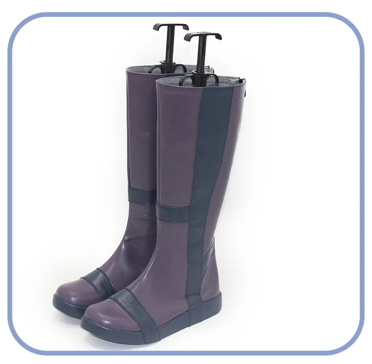 Akatsuki Cosplay Schoenen Anime Accessoires Cosplay Props PU Lederen Schoenen Halloween Carnaval Laarzen Op maat gemaakt