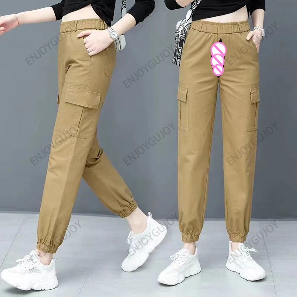 في الهواء الطلق مفتوحة المنشعب السراويل الجنسية ، السراويل الساخنة الغريبة النساء ركض السراويل الخوخ الورك طماق ملابس لليوجا زوجين ملابس الشارع الشهير غير رسمية #2