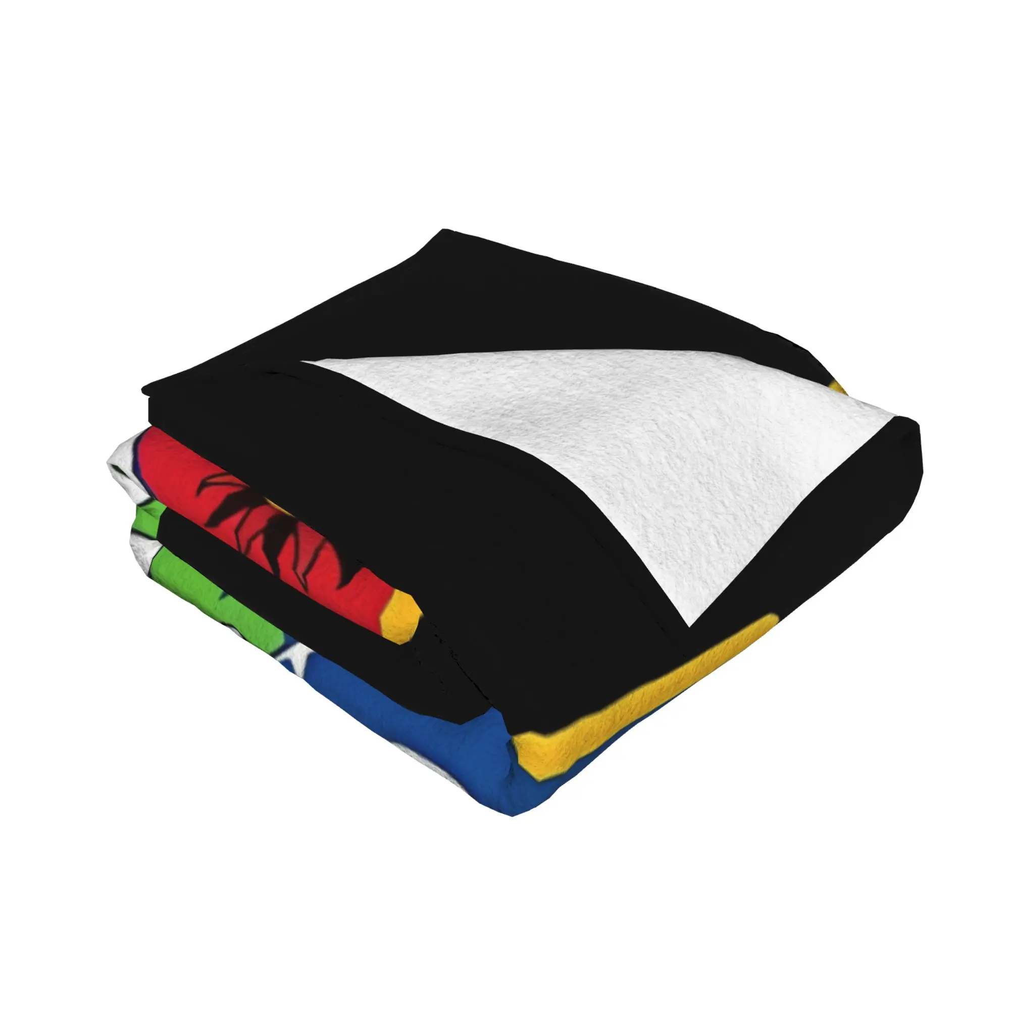 1PC Classic Albert Hoffman LSD Bicycle Day home room decorations Winter Blankets for Adults Bedding Home Interior Sofa Knee