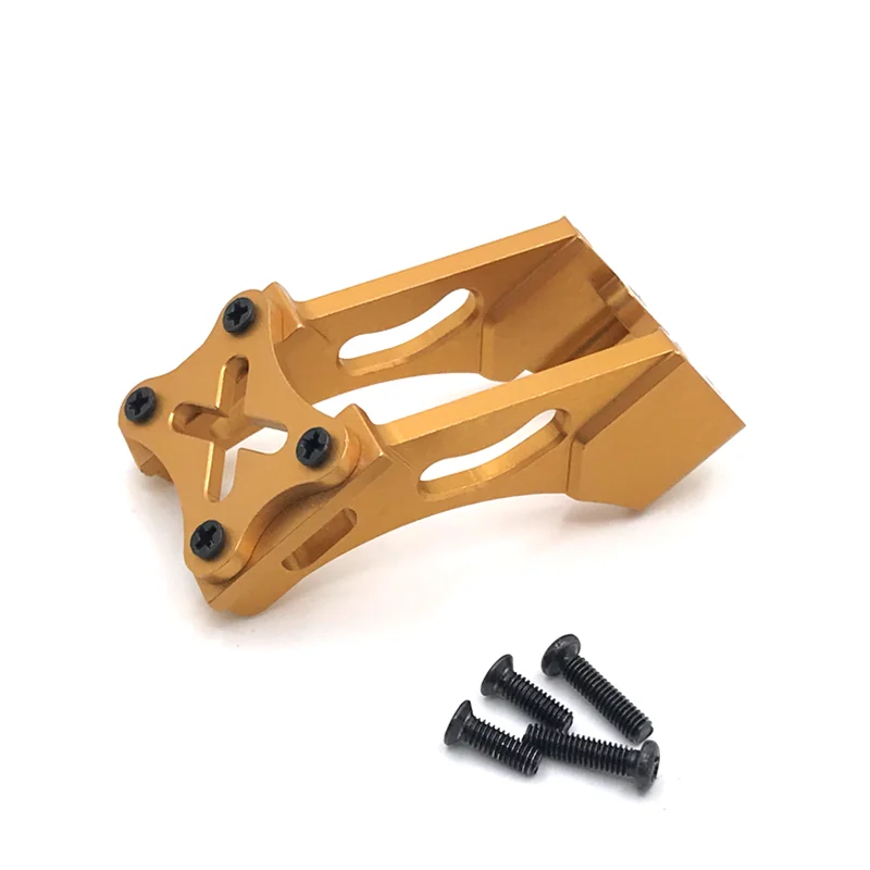 Support de plaque arrière en métal pour mise à niveau WLtoys, pièces de voiture RC 1/14 144010 144001 1/12 124017 124019