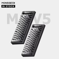 Akko MonsGeek M1 V5 VIA Tri-mode Mechanical Keyboard 75% Aluminum 3/5 Pins Customized Hot-swap RGB Rapid Disassemble Gasket