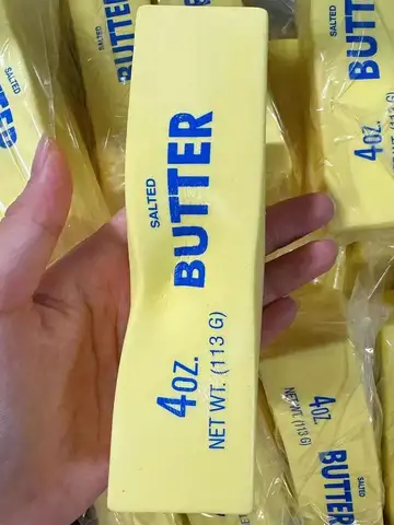Soft Slow Rebound Butter Stick Squeezing Toy Realistic Butter Sticks Decompression Fidget Toys