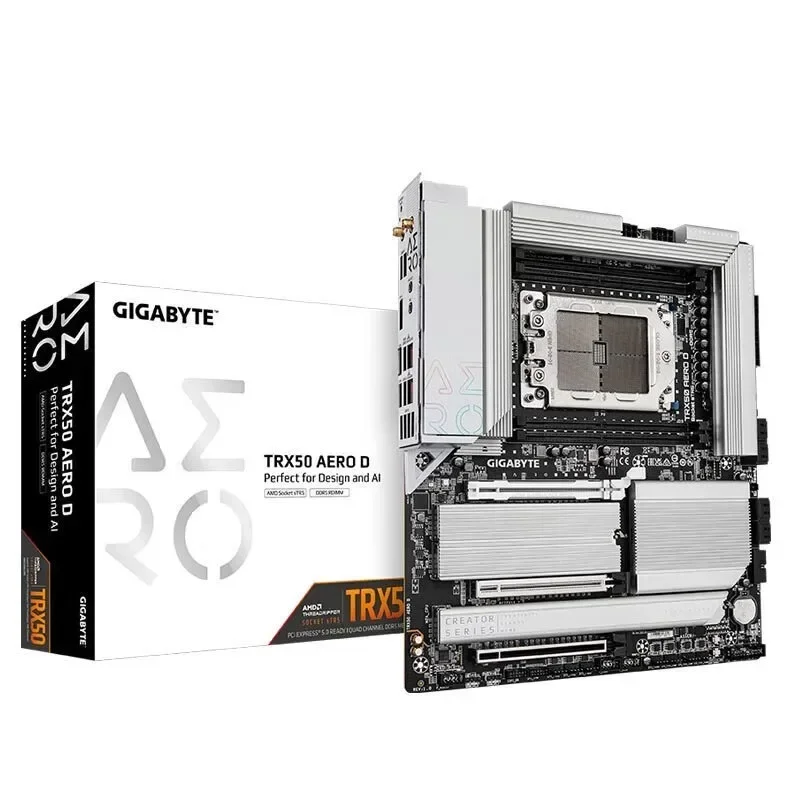 For workstation main board TRX50 AERO D support Ripper PRO 7000 processor