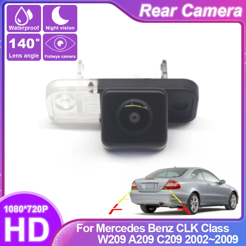 

For Mercedes Benz CLK Class W209 A209 C209 2002-2009 Car Rearview Rear View Camera Parking Back AUTO HD CCD CAM Accessories Kit