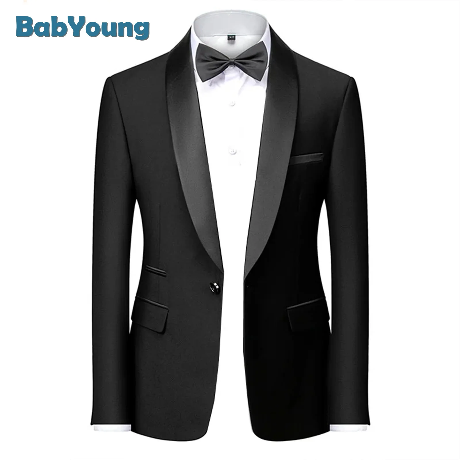 

Men Skinny Terno Masculino Formal Slim Fit Tuxedo Prom Suit / Male Groom Wedding Blazers High Quality Dress Jacket Coat